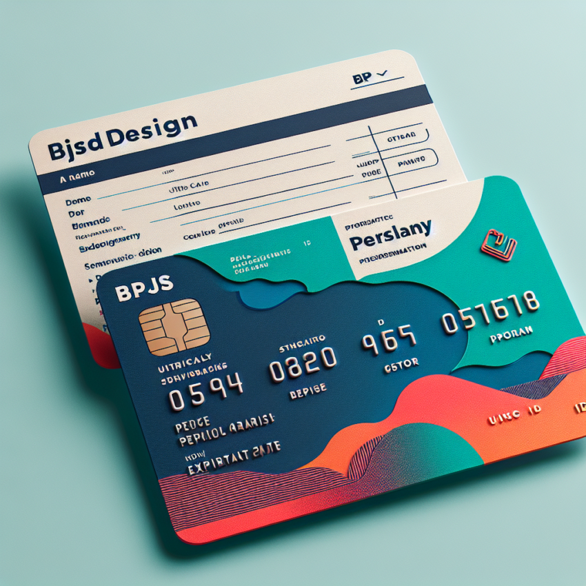 Cara Mudah Membuat Contoh Kartu BPJS yang Menarik dan Tepat Guna